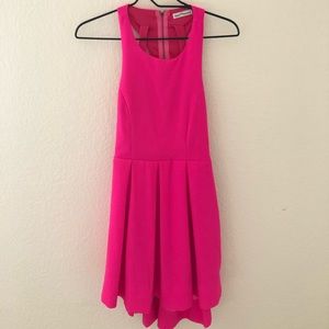 Bright pink fun dress